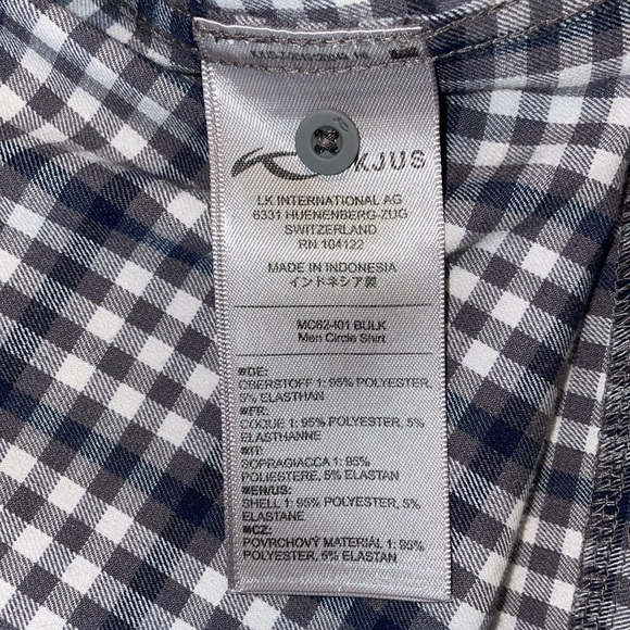 Kjus 2XL plaid long sleeved shirt - Picture 7 of 11